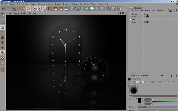 Creation of fractal clock: Step 8